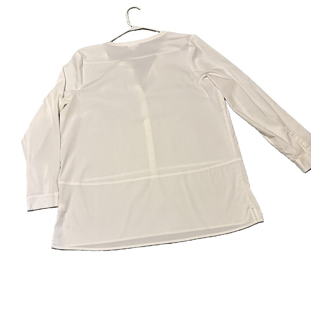 J Jill White Tunic Shirt - Size L